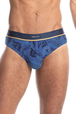 Pánske slipy STANDARD M-987SD modré – Lama L