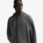 Mikina Nike Tech Men's Fleece Full-Zip Hoodie Anthracite/ Black XS
