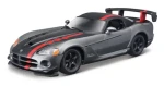 Bburago Dodge Viper SRT 10 ACR sivá metalíza-matná čierna 1:24