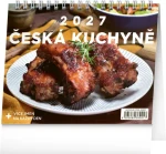 NOTIQUE Česká kuchyňa 2027 / Stolný kalendár / 16,5 x 13 cm / 53 receptov