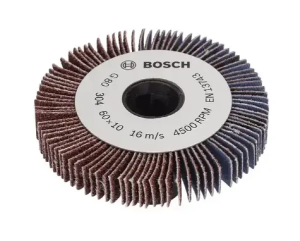 BOSCH 1600A0014Y / Lamelový brúsny kotúč / Zrnitosť 80 / 62x10 mm (1600A0014Y)