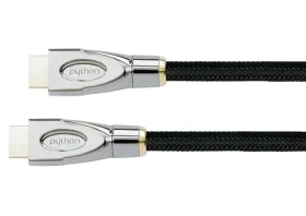 Python HDMI 2.1 kábel 8K UHD-2 1,5 m čierny / Kábel HDMI / nylonový oplet (GC-M0253)