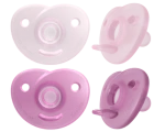Philips Avent SCF099/27 ružová / Cumlík / 0-6 m / dievča / 2 ks