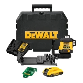 DeWalt DCLE34031D1 / Linkový krížový laser / 3x360 ° / až 40m / 18 V / 1x 2.0A (DCLE34031D1)