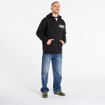 Mikina PLEASURES Pond Zip Hoodie Black S