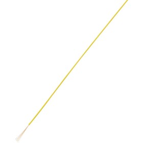 TRU COMPONENTS 1567813 opletenie / lanko, LiFY, 1 x 0.25 mm², žltá, 100 m; 1567813