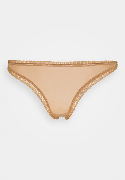 Dámske tangá QD3763E BO8 bronzová Calvin Klein bronze