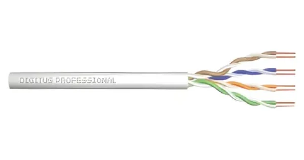 Digitus ACU-4511-305 sivý / Inštalačný kábel / Cat.5e / U/UTP / AWG 23/1 / 305 m (ACU-4511-305)