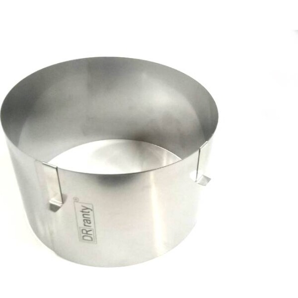 Nastaviteľná kruhová forma 21-26 cm (výška 14 cm) BEZ MERANÍKA - DR ranty - DR ranty