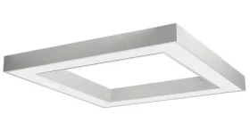 Immax NEO CANTO SLIM SMART biela / Stropné svietidlo / 80x80 cm / 60W / Zigbee 3.0 / TUYA (07240L)
