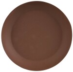 IB LAURSEN Kovový svietnik / tácka Antique Brown 15 cm