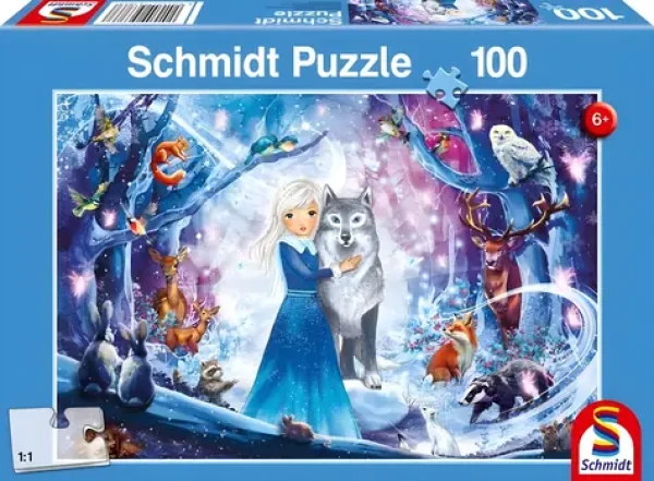 Schmidt Puzzle Princezná v zasneženom lese