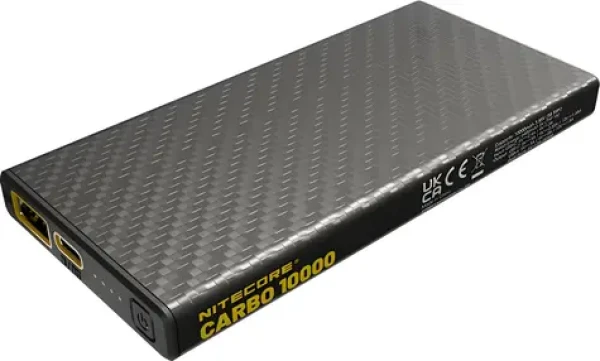 Nitecore Carbo 10000 čierna / Powerbanka / 10000 mAh