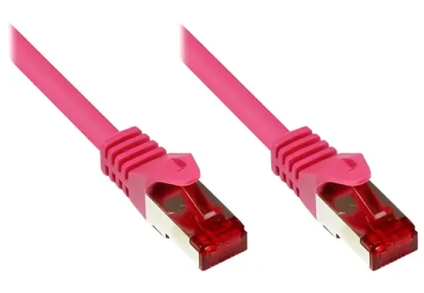Good Connections Cat.6 S/FTP magenta / Patch kábel / 10 m / 250 MHz / RJ-45 (8060-100M)