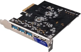 Akasa AK-PCCU3-09 / karta PCIe / 3x USB-A 3.0 / 2x USB-C (AK-PCCU3-09)