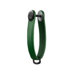 Kľúčenka Orbitkey Pebbled Leather Key Organiser Emerald