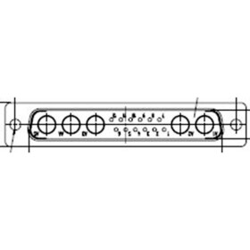 Molex 1727040018 zástrčka D-SUB Pólov: 17 spájkovaný 1 ks Box; 1727040018
