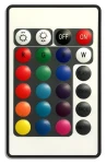 Nanoxia Ovládač pre RGB Rigid LED / Ovládač / IR diaľkové ovládanie / 12 V / SATA konektor (NXRGBC)