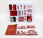 Mamido Mamido Magnetická stavebnica hasiči 48 dielov, hasičská stanica MT1482