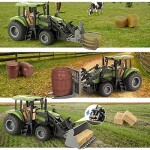 Mamido Mamido Traktor na diaľkové ovládanie 1:16 s vymeniteľnou lopatou 4v1