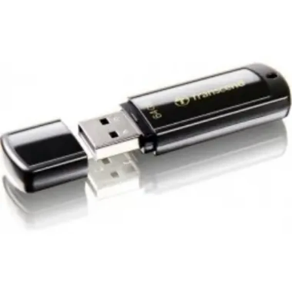 Transcend JetFlash 350 8GB čierna / Flash Disk / USB 2.0 (TS8GJF350)