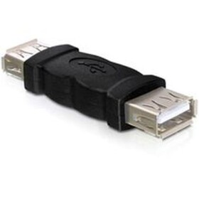 DeLock USB Adapter, USB A sivý samica/samica (spojka) (65012)