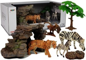 Mamido Sada zvieratiek - Tiger, zebry a sova