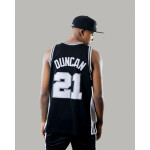 Mitchell Ness Pánske tričko NBA San Antonio Spurs Tim Duncan SMJYGS18208-SASBLCK98TDU