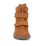 Detské zimné barefoot topánky ZERU TEX WINTER Cognac, Froddo, G3160240-2, hnedá - 24
