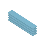 ARCTIC Thermal Pad TP-3 200 x 100 mm - 0.5 mm 2 ks/hustota 3.40 g na cm3 (ACTPD00058A)