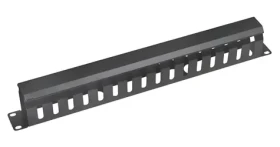 Xtendlan Vyväzovací panel 1U celokovový / Vyväzovací panel / Kryt 4x7 cm (CMP1USTEEL-B)