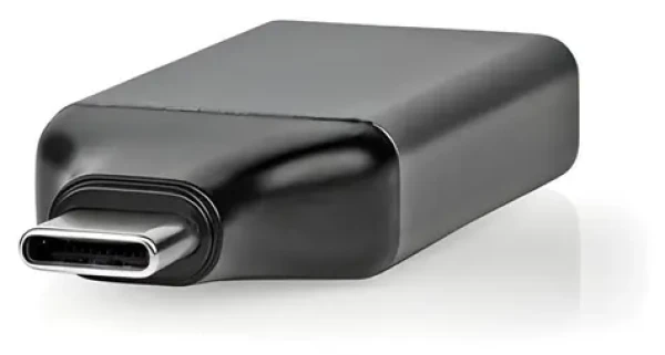 Nedis USB-C na DisplayPort adaptér čierna/sivá / Adaptér / USB 3.2 Gen 1 / 4K 60Hz (CCGP64350GY)