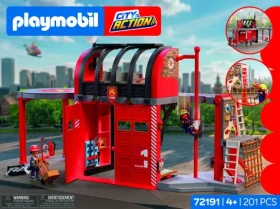 Playmobil Fire 72191 Veľká hasičská stanica