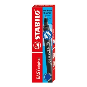 STABILO® EASYoriginal Refill - medium - 3 ks balenia - modrý zmizíkovateľný atrament (6890/041)