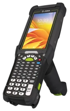ZEBRA MC94 Gun 53kl / Dátový terminál / 2D SE4770 / 5250 emulácia / Wi-Fi 6E / LAN / BT / NFC / 4,3 "displej / GMS (MC9401-0G1J6GSS-A6)
