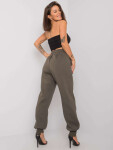 Dámske tepláky 7237.81 dark khaki - FPrice L/XL khaki