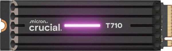 Crucial Crucial T710 with heatsink 4TB PCIe Gen5 NVMe M.2 2280 SSD