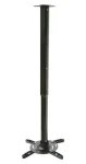 P-105B Stropný držiak na projektor / 60-102 cm / nosnosť 15 kg / univerzálny (RAMART P-105 CZARNY)