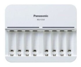 Panasonic BQ-CC63E Eneloop SMART nabíjačka / pre AA x 1-8 Batérií a AAA x 1-8 Batérií (BQ-CC63E)