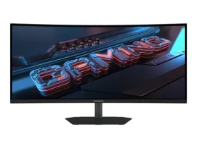 34" GIGABYTE GS34WQCA čierna / Monitor / VA zakrivený / WQHD 3440x1440 / 120Hz / FreeSync Premium (GS34WQCA EU)