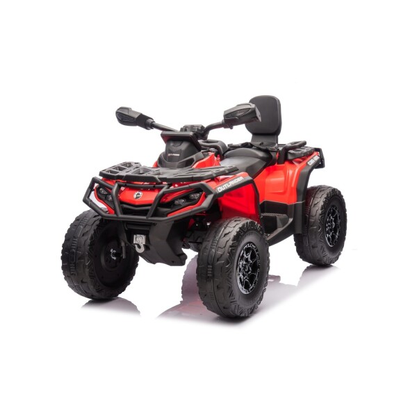 Mamido Detská elektrická štvorkolka Can-Am Outlander ATV 4x200W červená