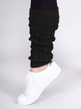 Yoclub Leg Warmers Black Braid SOC-0003U-3400 Black UNI