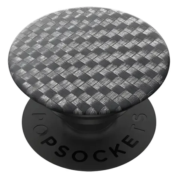 PopSockets PopGrip Premium Carbonite Weave Gen. 2 / Držiak telefónu / Univerzálny / Skladacie (800549)