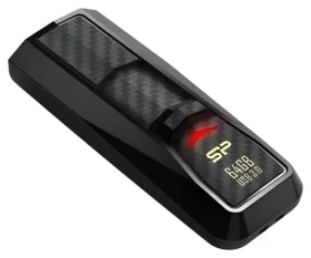 Silicon Power Blaze B50 128GB čierna / Flash Disk / USB 3.0 / čítanie: 90 MB/s (SP128GBUF3B50V1K)