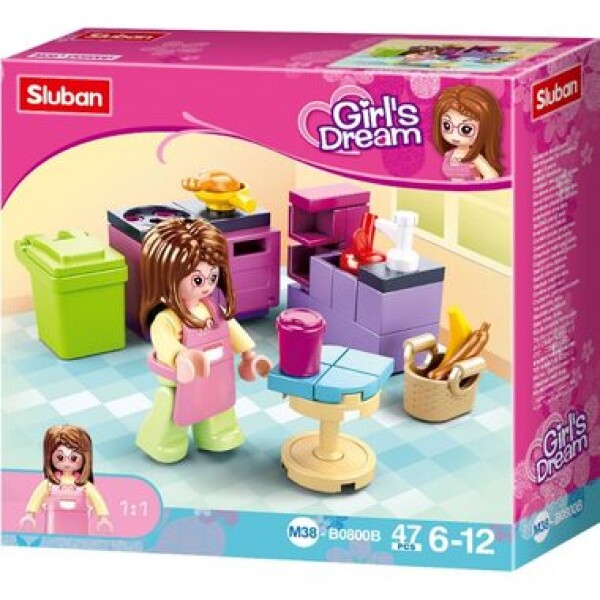 Sluban Girls Dream M38-B0800B Kuchyňa