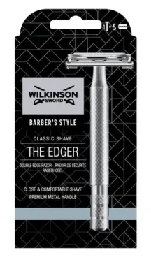 Wilkinson Double Edge Vintage Razor Kovové holítko + 5 náhradných čepieľok (WVS001)