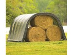Plachtový prístrešok – ShelterLogic Run-In-Shed 3,7 × 6,1 m zelený