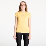 Tričko New Balance Women's Jacquard Slim T-Shirt Clementine S