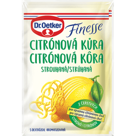 Dr. Oetker Finesse citrónová kôra nastrúhaná (2x6 g) DO0073 tortička - Dr. Oetker - Dr. Oetker