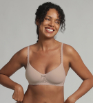 Dámska podprsenka s kosticami PLAYTEX WIREFREE PADDED BRA - PLAYTEX - nude 90 B